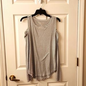 Hollister shoulder cut out sweater